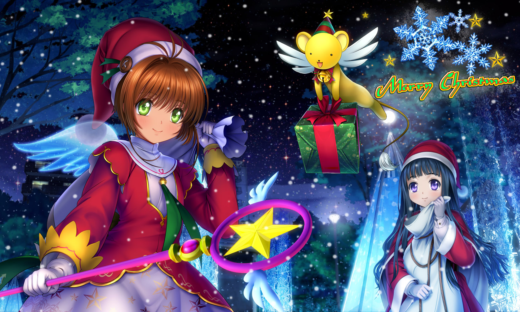 yande.re 276353 card_captor_sakura christmas daidouji_tomoyo kerberos kinomoto_s.jpg